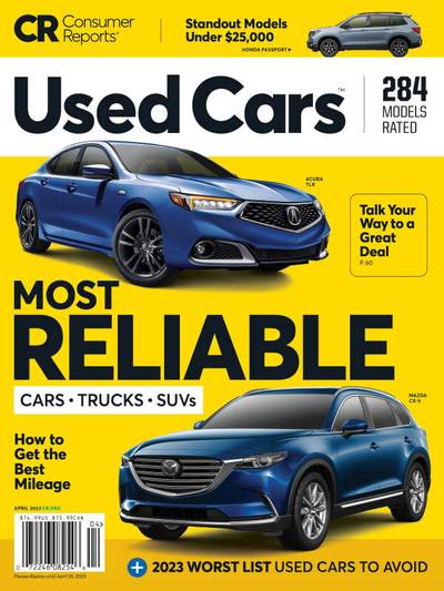Consumer Reports Used Cars – April 2023 